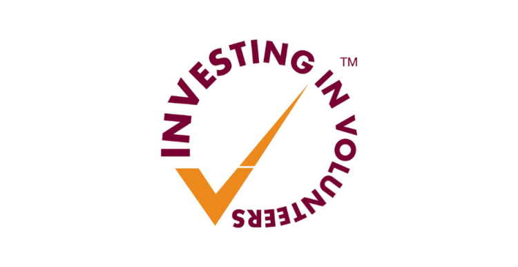 Investing in Volunteers logo.