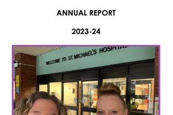 Front cover of the BNSSG Maternity & Neonatal Partnership Annual Report 2023-24